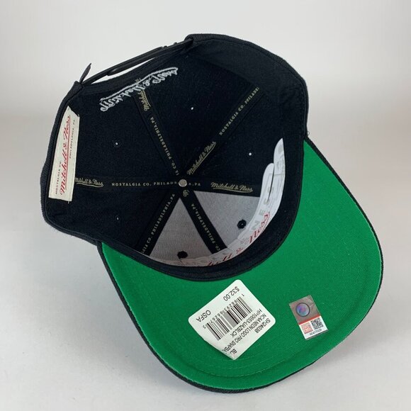 Arizona Wildcats NCAA Retro Black Mitchell & Ness Pro Crown Fit Snapback Hat New - Picture 4 of 5